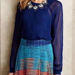 Anthropologie Anisy One Fine Day Blouse